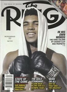 THE RING MAGAZINE MUHAMMAD ALI BOXING HOFer 1942-2016 COVER SEPTEMBER 2016 - Picture 1 of 4