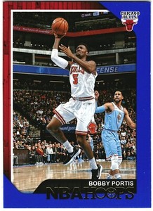 2018-19 Panini NBA Hoops Bobby Portis Blue Chicago Bulls #194