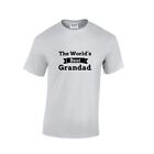 World Grandad Funny Birthday T-Shirt Grandfather Men's Gift Top Probably Fathers