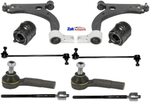 FOR FORD FIESTA MK6 FRONT WISHBONE ARMS LINKS OUTER & INNER TRACK RODS D BUSHES - Picture 1 of 1