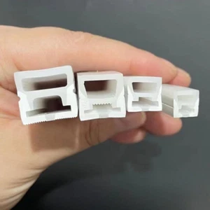 IP67 Three-Sided Luminous for Led Strip Waterproof Flexible Silicone Channel - Picture 1 of 25