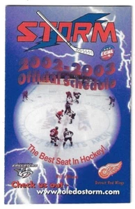 2002-03 Toledo Storm ECHL Hockey Schedule !!! Magic Wok - Picture 1 of 1