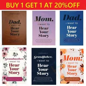Dad, I Want to Hear Your Story: A Father's Guided Journal To Share Notebooks~ - Picture 1 of 15