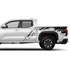 Mud splash Kit for Toyota Tacoma Graphic Sticker bed Side Stripe decal vinyl SR5 - Picture 1 of 20