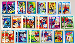 (28) Spider-Man 1990 Impel Marvel Universe NM-MT Card Lot - Picture 1 of 1