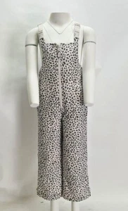 BabyGap Children's Animal Print Winter Warm White Jumpsuit Size 4 Years Used - Picture 1 of 5