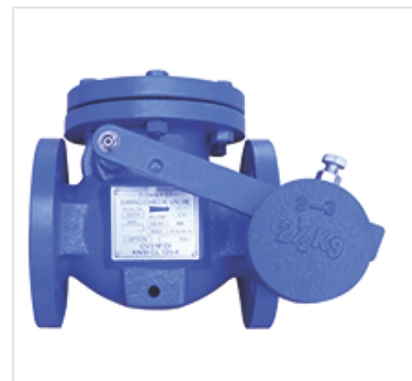 2" Titan Swing Type Check Valve, Single Disc - 125# Flanged W/ Lever & Wt - Image 1 of 1