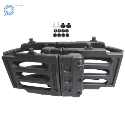 Rear Truck Bed Extender Stowable Kit For 2015-2020 Ford F-150 Plastic Black Foto 1 de 4