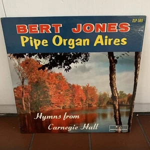 BERT JONES Pipe Organ Aires Hymns From Carnegie Hall LP Zondervan Victory Xian - Bild 1 von 4