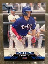 2022 Choice Tulsa Drillers James Outman Minor League Team Card #21 Dodgers