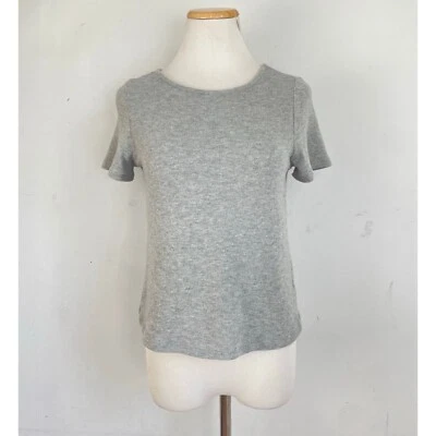 Suéter ALYA Francesca's Tejido Top Espalda Abierta Manga Corta Nuevo con Etiquetas Talla Pequeña $34 Foto 1 de 4