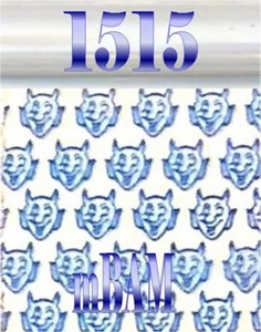 100 PACK BLUE DEVILS 1515 Apple Zip Baggies 1.5X1.5" Mini POLYBAGS DEVIL - Picture 1 of 8