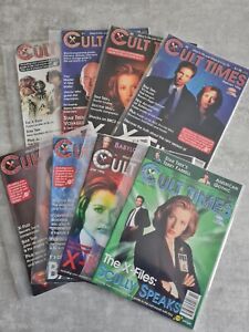 THE X FILES/GILLIAN ANDERSON CULT TIMES MAGAZINE BUNDLE INCLUDING ISSUE 1