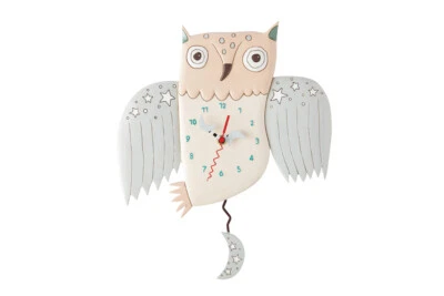 Sweet Dreams Owl Clock - Pendulum Clock - Michelle Allen Designs - Image 1 of 2
