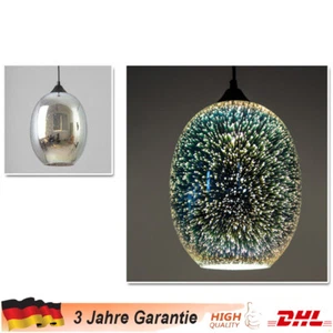 Lámpara de araña LED moderna de vidrio 3D lámpara de techo lámpara colgante fuegos artificiales lámpara colgante - Imagen 1 de 13