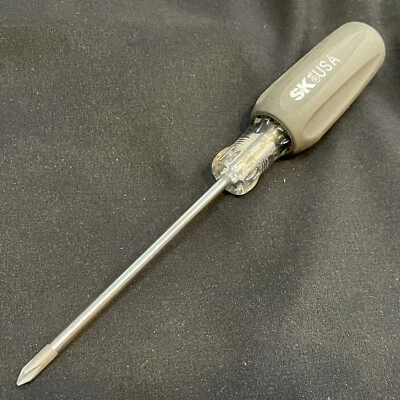 SK TOOLS USA Phillips Head Screwdriver Cushion Grip P1 8" Hand Tool