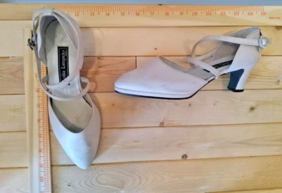 Vestido vintage de cuero Lolita Lempicka con correa de tacón alto para mujer fiesta boda Foto 1 de 3