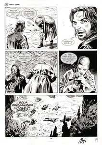 MAJO - Tavola originale Dampyr n. 9 " Lamiah " - p. 89 - Picture 1 of 1