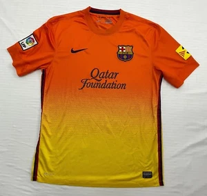 Nike FC Barcelona 2012 2013 Away Football Shirt Soccer Jersey NEW WITHOUT TAGS M - Picture 1 of 22