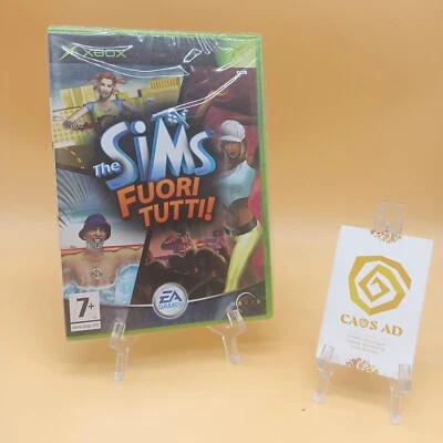 Gioco The Sims Fuori Tutti Videogioco Microsoft XBOX Completo Pal Ita - Immagine 1 di 2