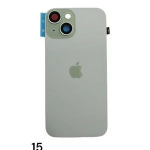 Para Apple iPhone 15 Tapa Trasera/Tapa Batería/Verde Titanio Premontado NFC Flash - Imagen 1 de 2
