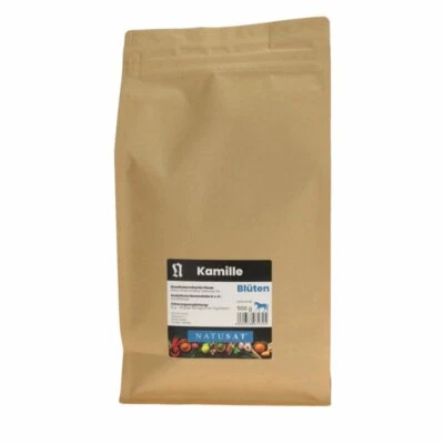 500g Natusat Kamillenblüten ganz 500 g Magen Darm