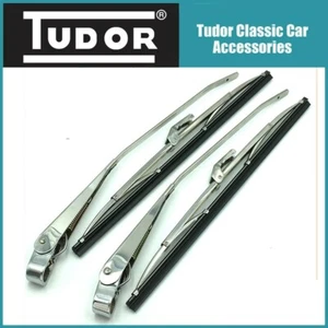 MGB GT 12 inch Wiper Arm & Blade Set Tudor ALL YEARS Stainless Steel - Picture 1 of 7