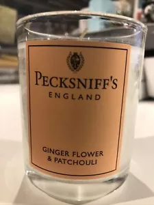 PECKSNIFFS Scented Jar Candle 🕯Ginger Flower & Patchouli Limited Edition 100g - Picture 1 of 1
