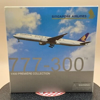 DRAGON 1/400 Boeing 777-300 Singapore Airlines 9V-SYE 55749 airplane diecast - Image 1 of 4