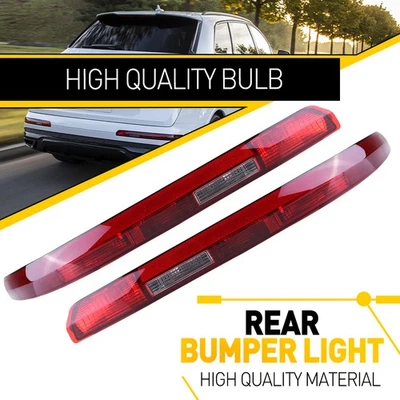 Left+Right Rear Bumper Side Reflector Light For Audi Q7 2016 2017 2018 2019 2020 - Image 1 of 4