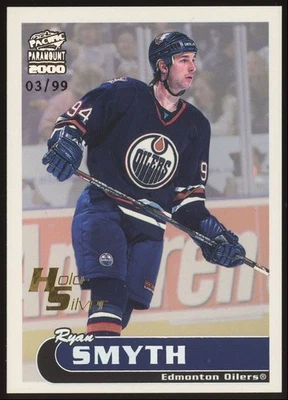 Ryan Smyth #96 1999-00 Pacific Paramount Holo Silver Edmonton Oilers /99 - Image 1 of 3