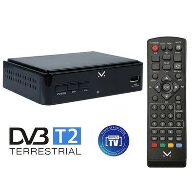 MAJESTIC DEC665HD DECODER DIGITALE TERRESTE DVB-T2 FULL HD HDMI SCART USB