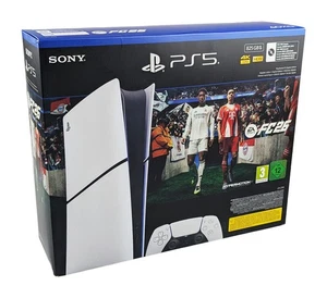 Sony PlayStation 5 Slim 825 GB Edición Digital - Paquete EA FC 26 - EMBALAJE ORIGINAL Y NUEVO - Imagen 1 de 3