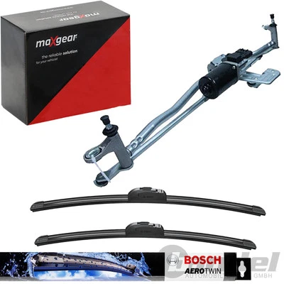 MAXGEAR WISCHERMOTOR+GESTÄNGE+WISCHBLATT VORNE passend für FIAT DUCATO CITROEN BERLINGO