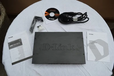 D-Link DGS-1024D with Brackets D-Link 24-Port Gigabit Switch DLink DGS-1024D - Image 1 of 4
