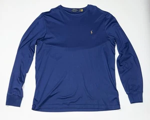 Custom Slim Fit Soft Cotton T-Shirt Polo Ralph Lauren Size Large - Picture 1 of 5