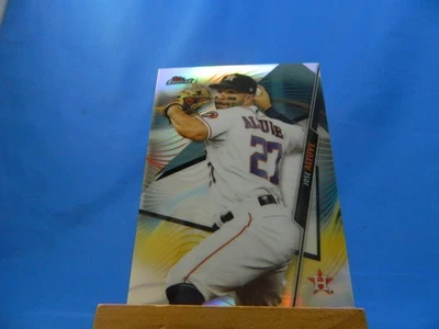 Jose Altuve Topps Finest 2020 Refractor - Image 1 of 2