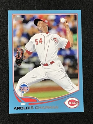 2013 Topps Update #US286 Aroldis Chapman Cincinnati Reds Blue - Image 1 of 2