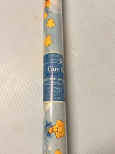 Papel de envolver de regalo vintage NOS 1987 Care Bears 15 pies cuadrados para todas las ocasiones nuevo - Imagen 1 de 8