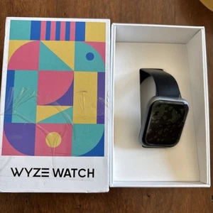 Wyze Watch 47 Model WW3 Dark Gray w Black band NEW OPEN BOX - Photo 1 sur 7