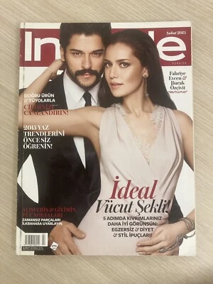 inStyle February 2015 Burak Özçivit Fahriye Evcen Gamze Özçelik İsmail EgeŞaşmaz - Image 1 of 4