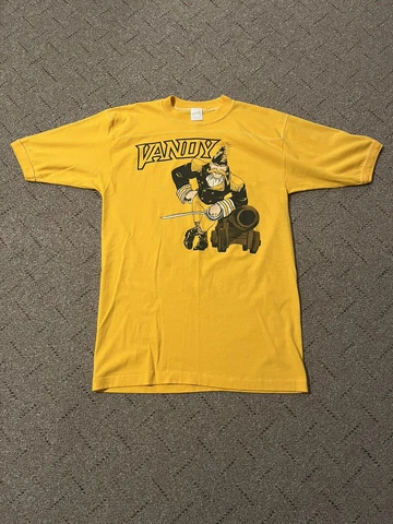 Vintage 70’s Vanderbilt Commodores Single Stitch T Shirt Size Medium Cover