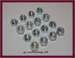 16 Radmuttern für Stahlfelgen  Nissan  M12 x 1,25 NEU . - Bild 1 von 1