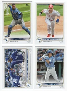 2022 Topps Kansas City Royals Team Set Series 1 & 2 21 Cards Bobby Witt Jr. #660 - Picture 1 of 1