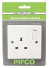 PIFCO 1 2 GANG SINGLE DOUBLE SWITCHED WALL SOCKET USB MOBILE PHONE TABLET CHARGE