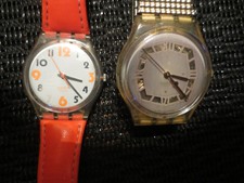 Lot of {2} Swatch Watch G750 (8482) AG1997  AG2004 449