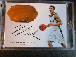2016-17 Flawless MALCOLM BROGDON Rookie Autograph GOLD #3/10 - Picture 1 of 4