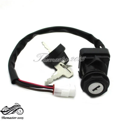 Interruptor de llave de encendido ATV para Suzuki Quadracer LTR450 LT-R450 2006 2007 2008 2009 Foto 1 de 4