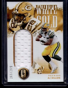 2022 Panini Gold Standard AJ Dillon #WG-AJD Patch /299