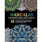 Mandalas Coloring Book For Adults: 50 Large Print Stres - Paperback New Taman Wh